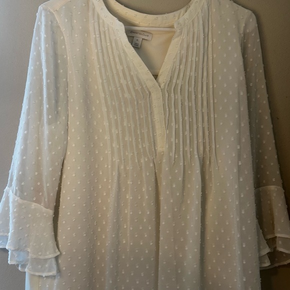 Charter club Textured Pintuck blouse - Picture 2 of 4